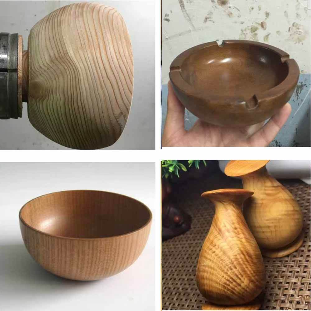 Atc 4 Axis Cnc Wood Lathe Wood Bowl Machine