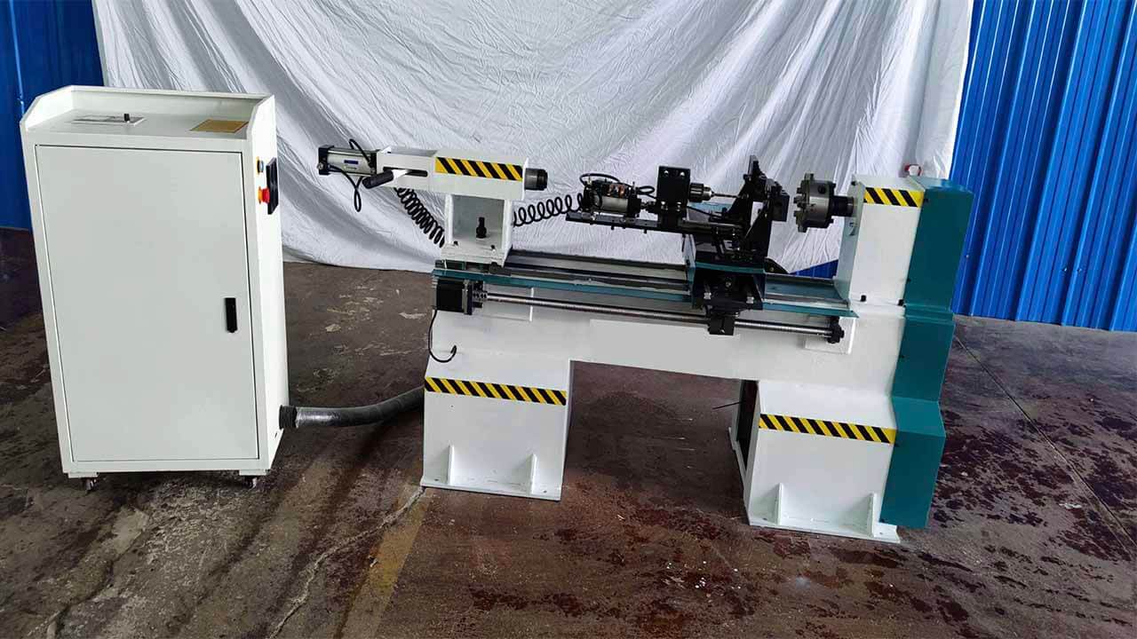 Mini Cnc Wood Turning Lathe Machine