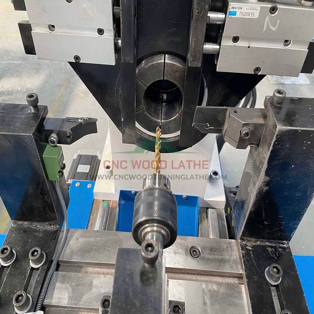 automatic Cnc Wood Turning Lathe Machine For Small Wooden Part