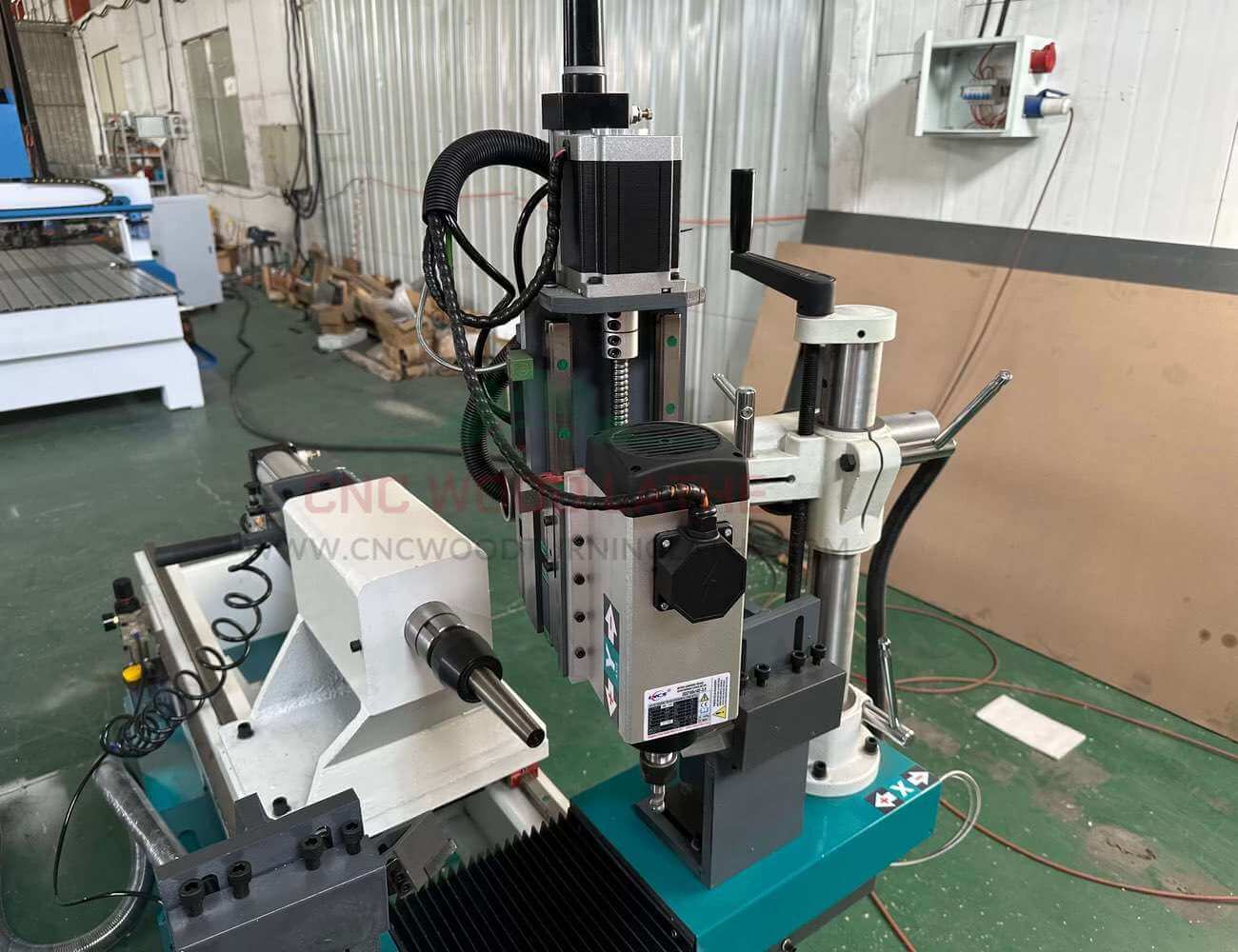 4 Axis Cnc Wood Lathe Machine
