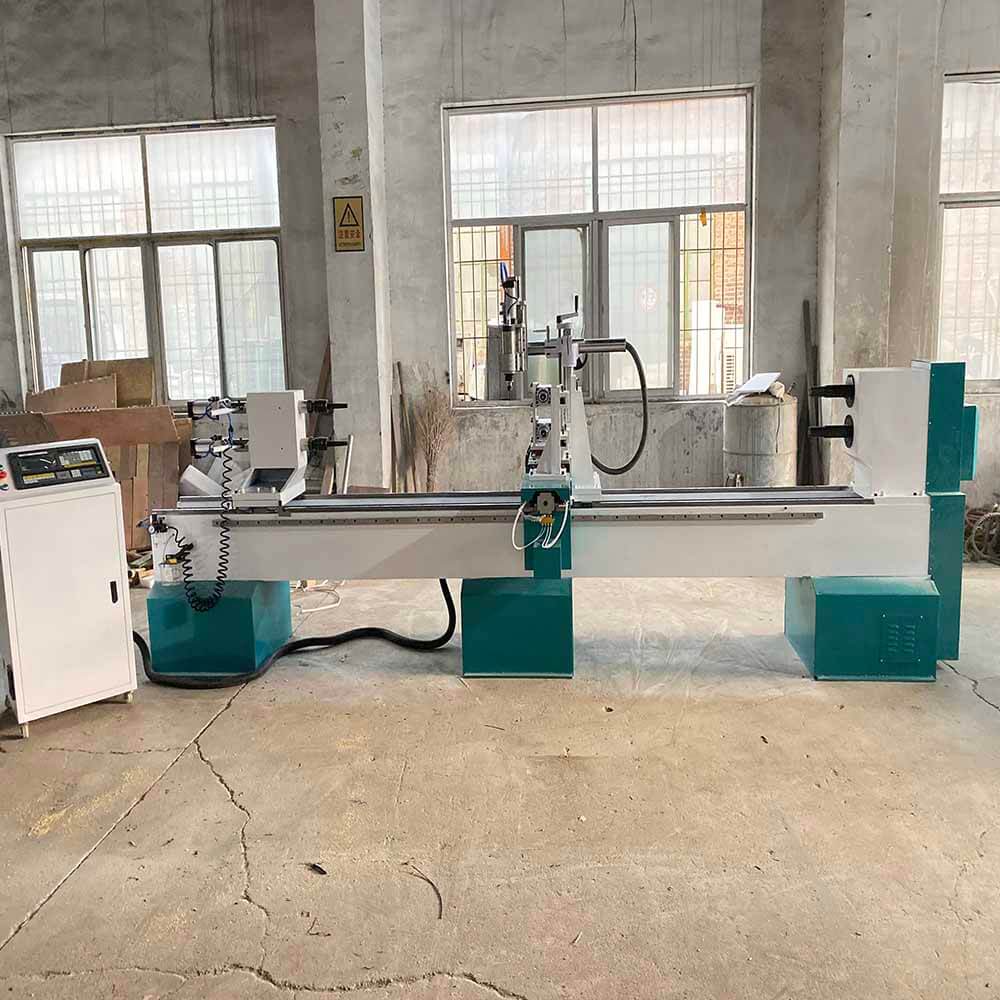 4-axis Cnc Wood Lathe 3d Turning