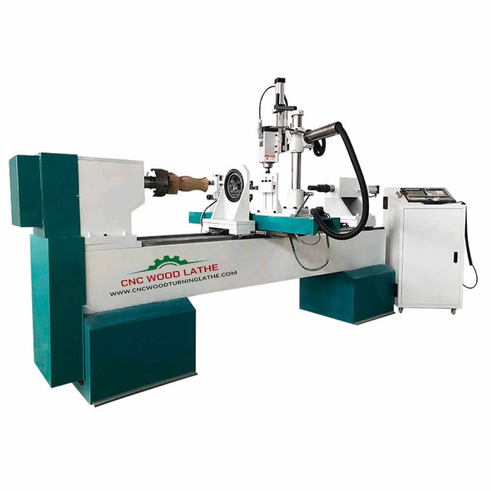 CT-1530 CNC Wood Lathe for Staircase & Baseball Bat Turning