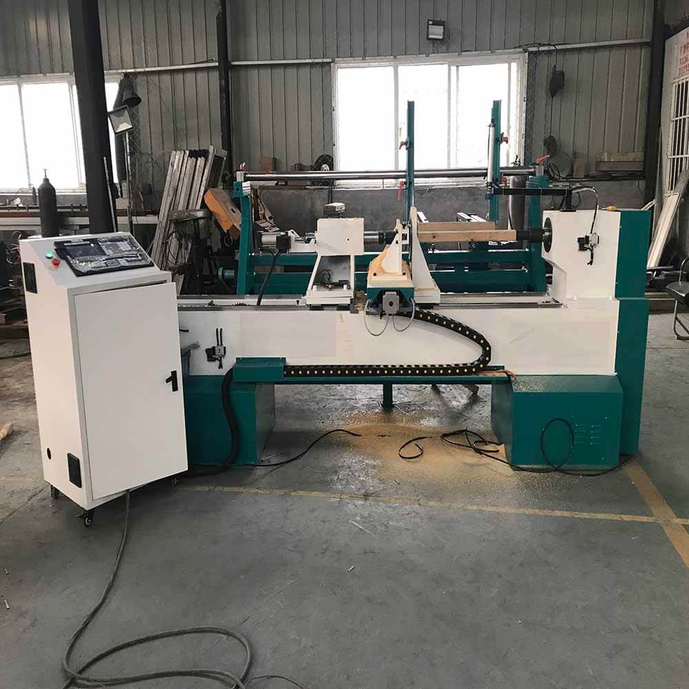 Cnc Wood Lathe Machine 0