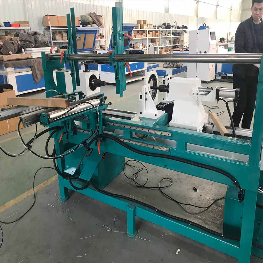 Cnc Wood Turning Lathe Machine