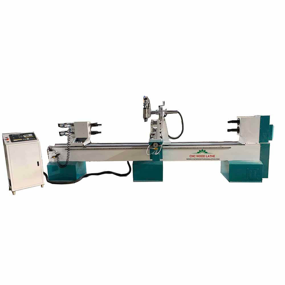 Grooving Milling CNC Wood Lathe Machine for Wooden Crafts