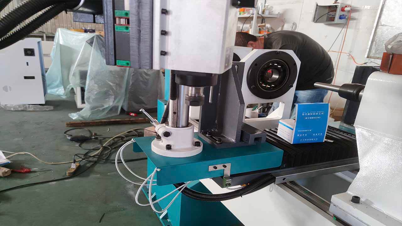 cnc Wood Turning Lathe002