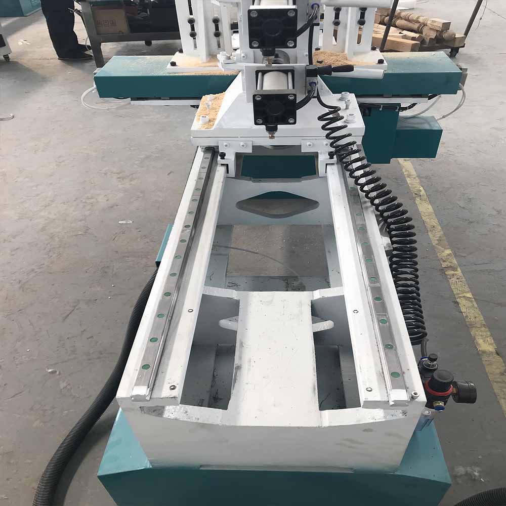 double-axis 4-knife Cnc Wood Lathe Machine