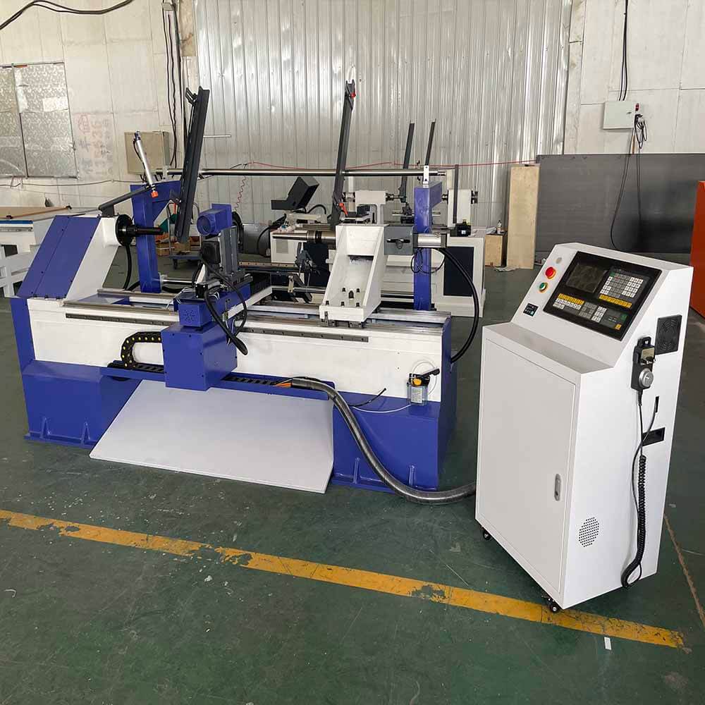 Cnc Automatic Wood Lathe 01